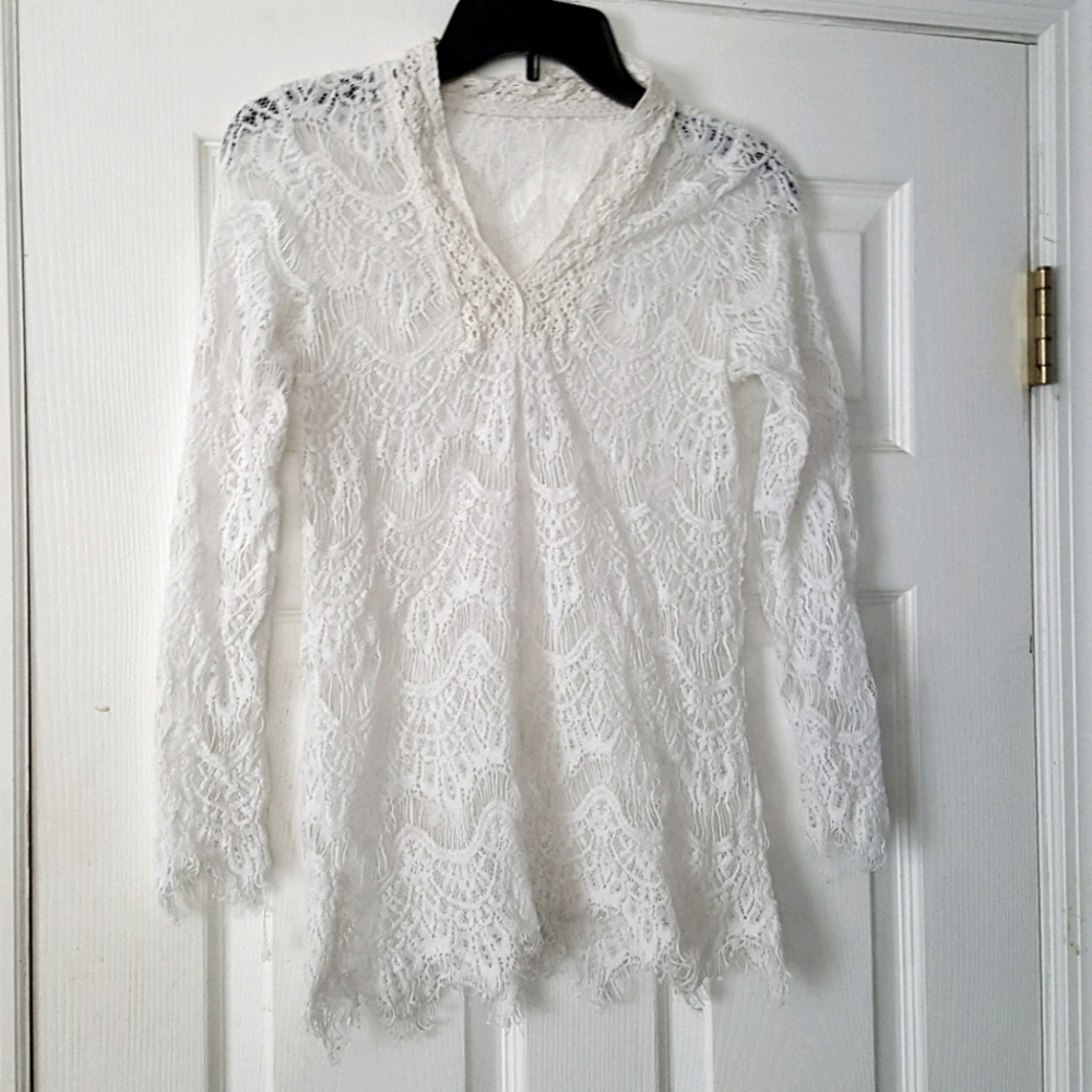 Woman's lace swim cover XS/ S